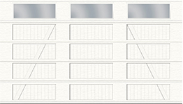 Configuration A, Cœur rainuré - 3 volets