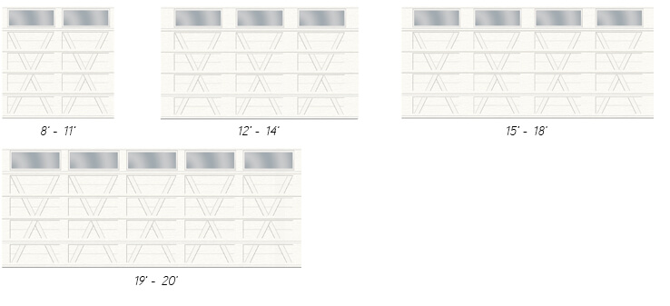Layouts Configuration X, Cœur 2 lattes