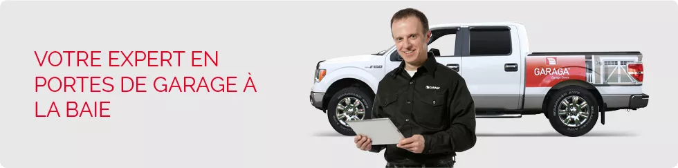 Votre expert en portes de garage à La Baie