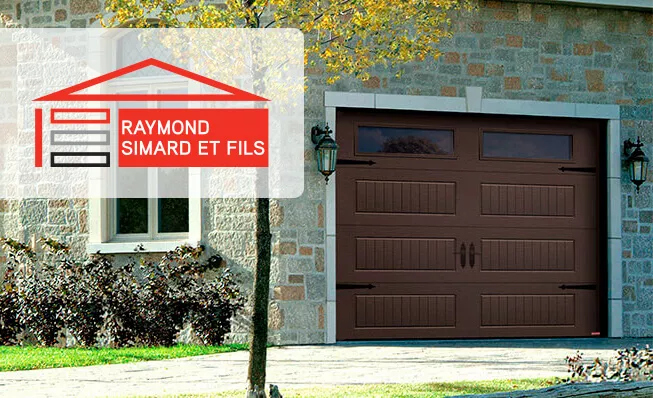 Bannière maison avec logo Raymond Simard et Fils